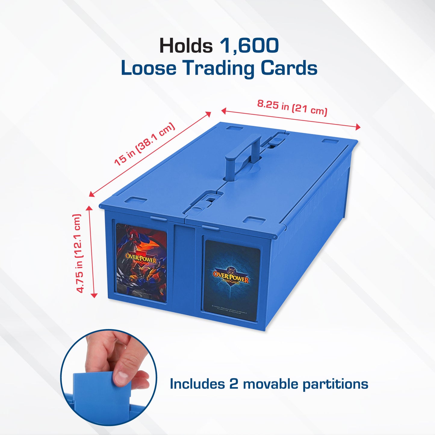 BCW Collectible Card Storage Bin - 1600 - Yellow