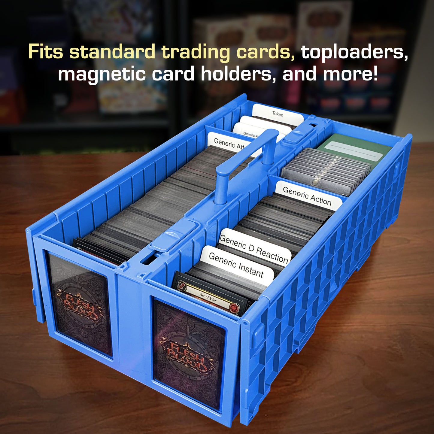 BCW Collectible Card Storage Bin - 1600 - Yellow
