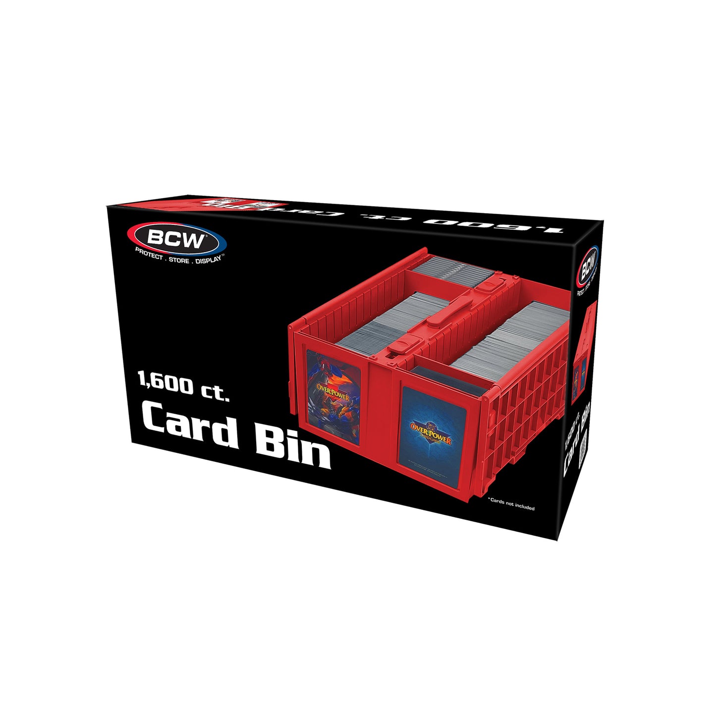 BCW Collectible Card Storage Bin - 1600 - Red