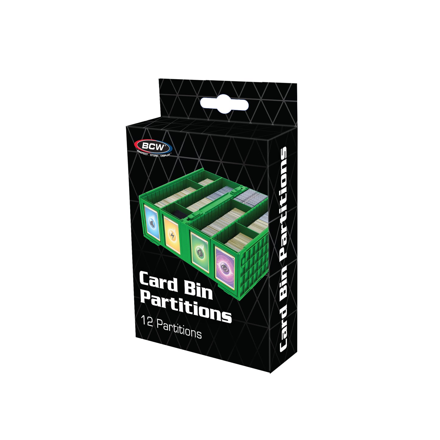 BCW Collectible Card Bin Partitions 12 Pack- 4 Colors Options