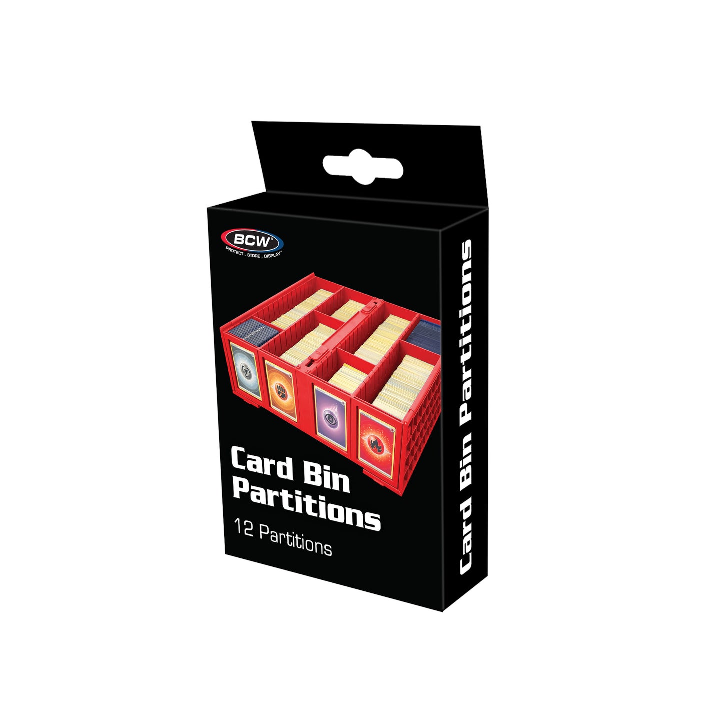 BCW Collectible Card Bin Partitions 12 Pack- 4 Colors Options