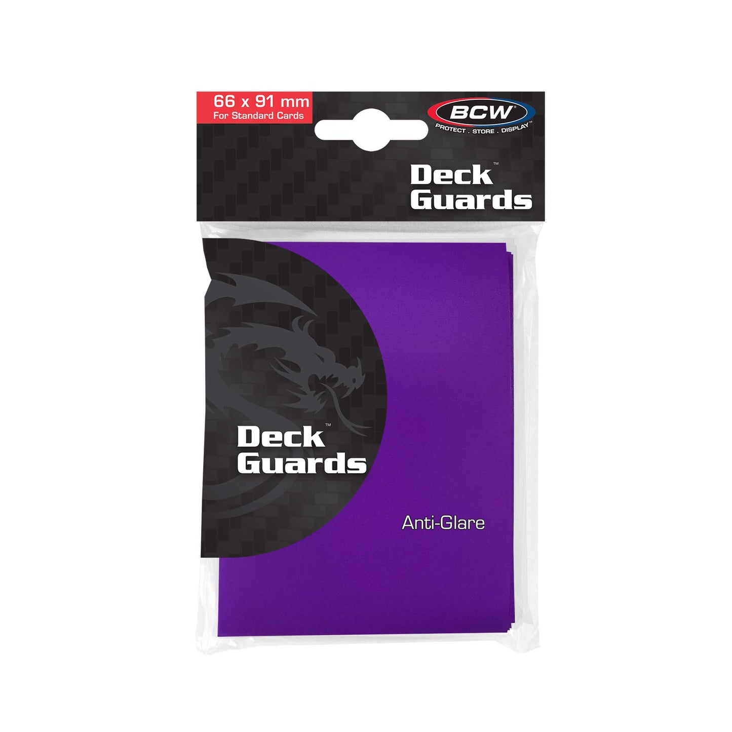 BCW Deck Guard - Double Matte - Purple
