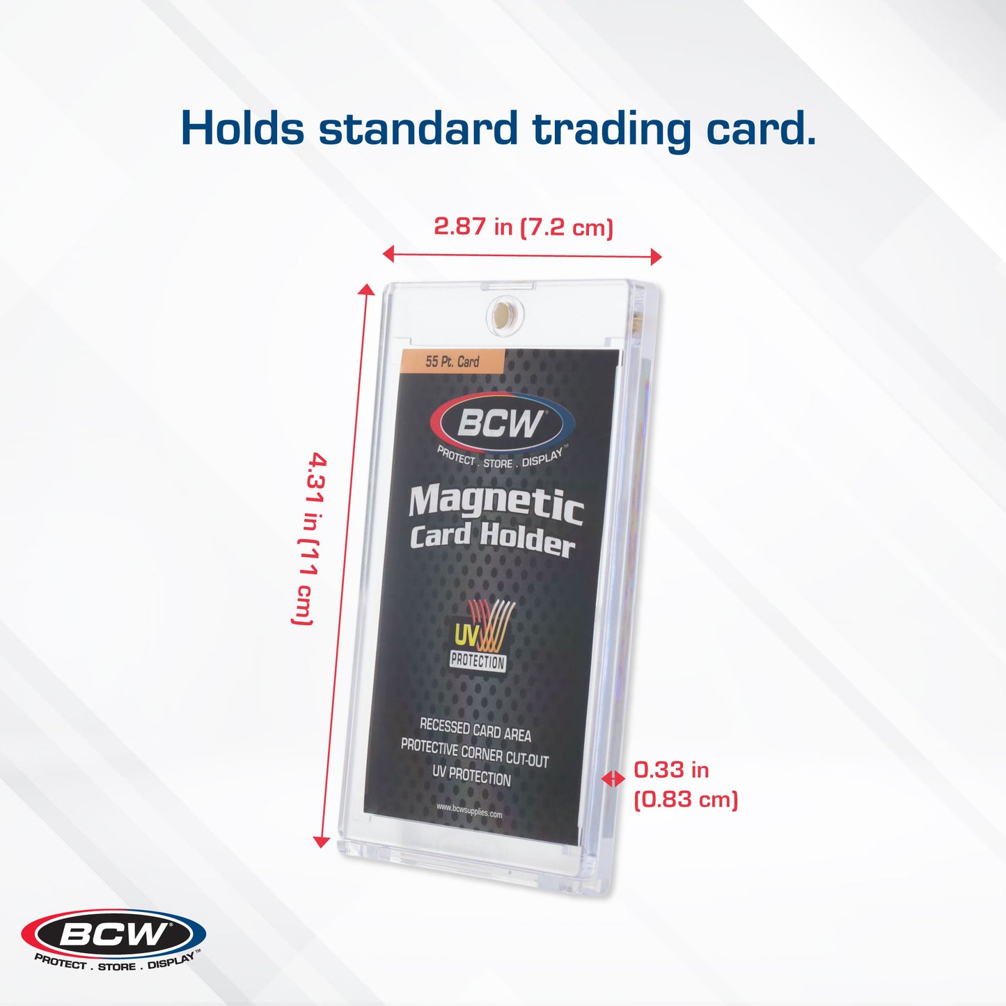 BCW Magnetic Card Holder(One Touch) - 55 PT.