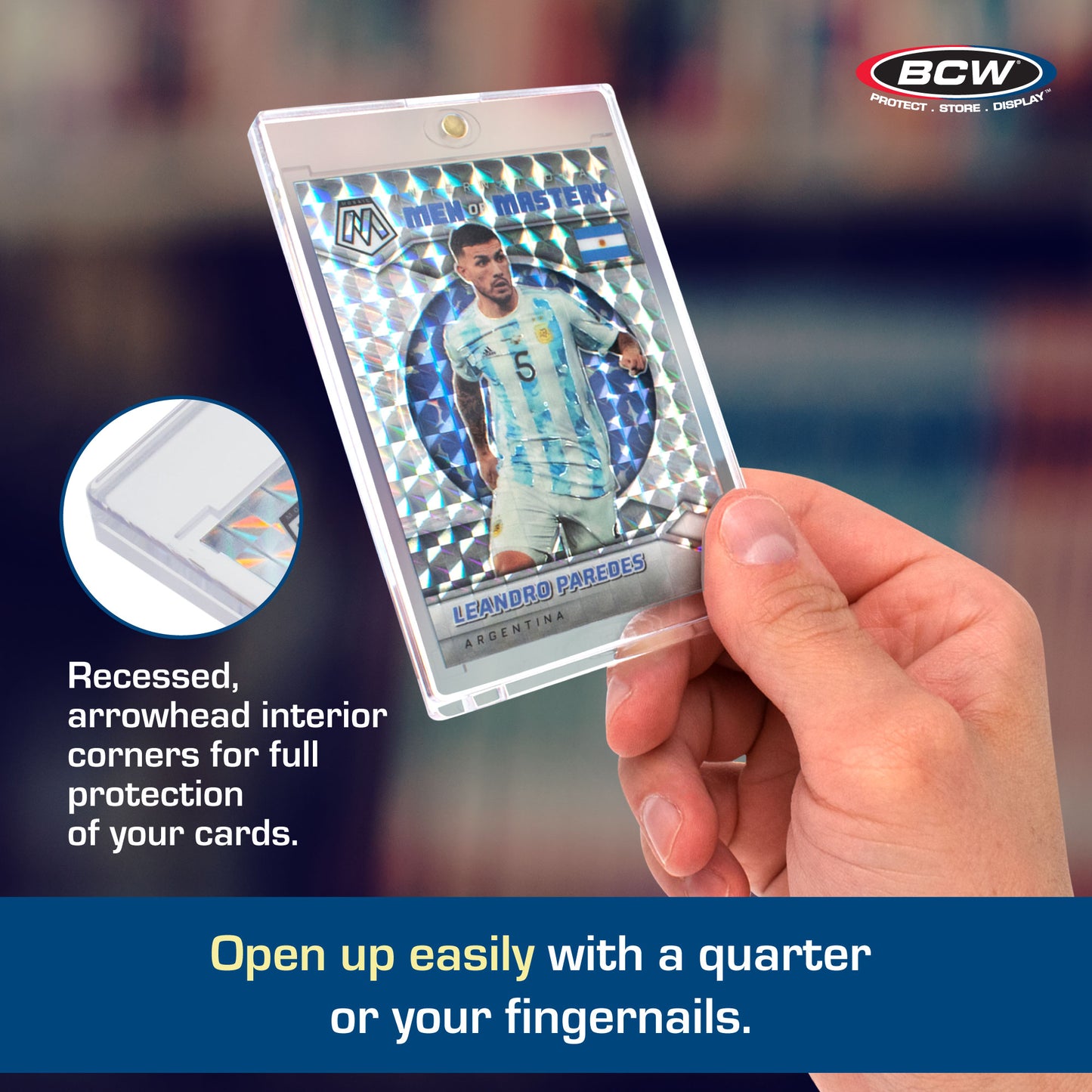 BCW Magnetic Card Holder(One Touch) - 55 PT.
