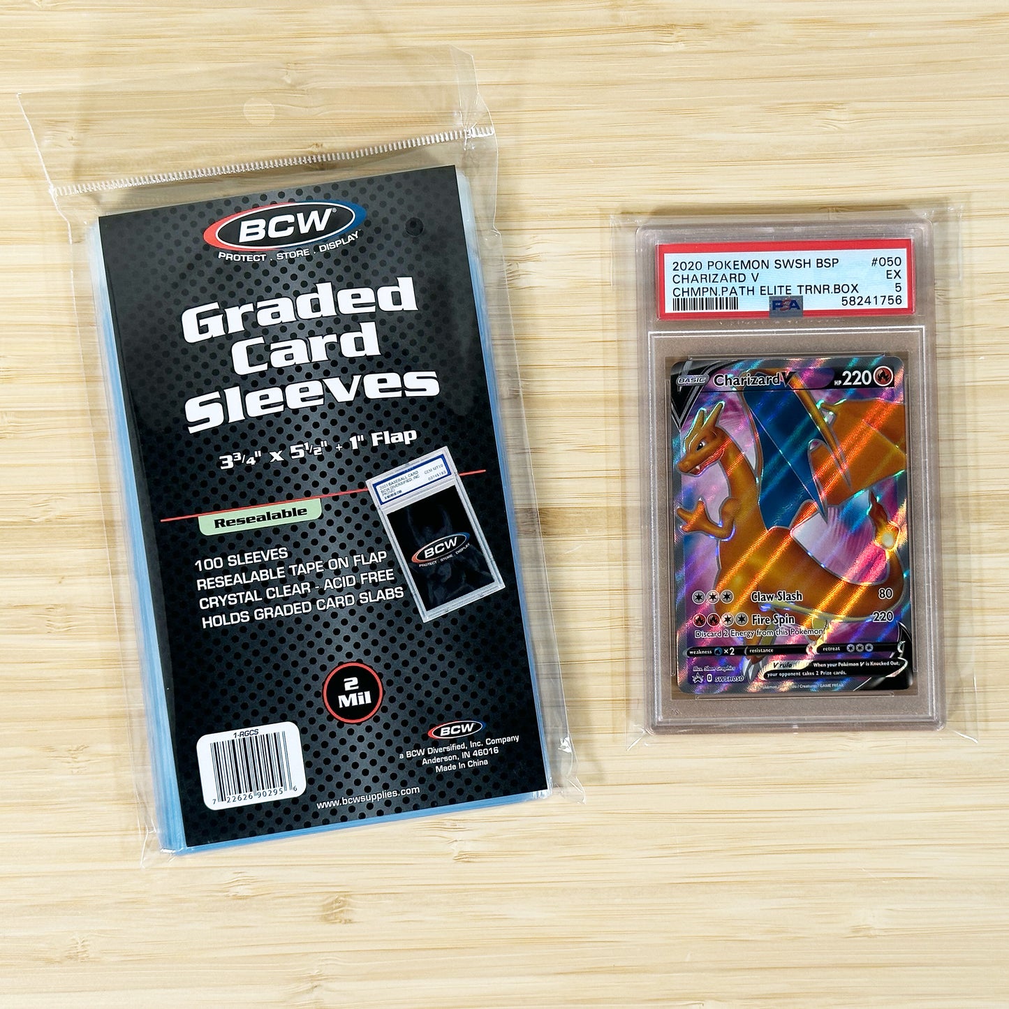 BCW Resealable Graded Card Sleeves
