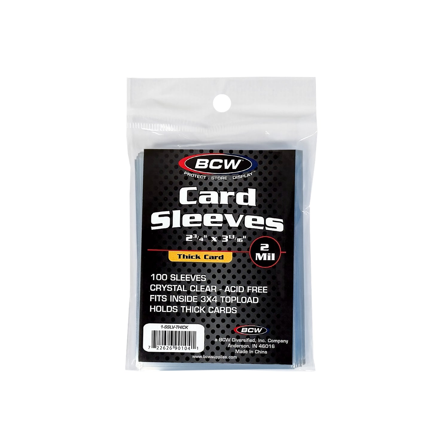 BCW Thick Card Sleeves (Penny Savers) 100CT