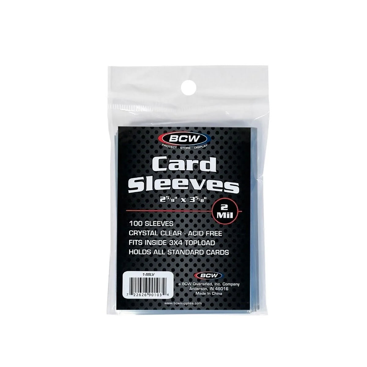 BCW Standard Card Sleeves (Penny Savers) 100CT
