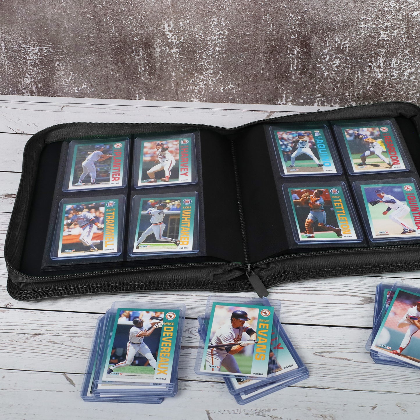 BCW Z-Folio 4-Pocket LX Album - Toploaders - White