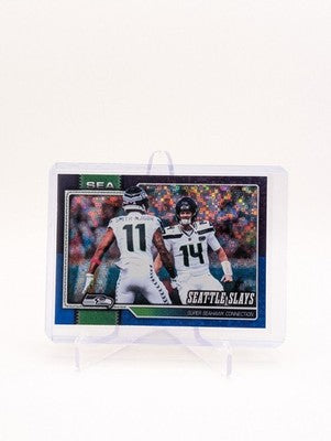 2026 Topps Flagship Seahawk Connection Darnold/NJigba Purp &amp; Blue 199/250 BC0124