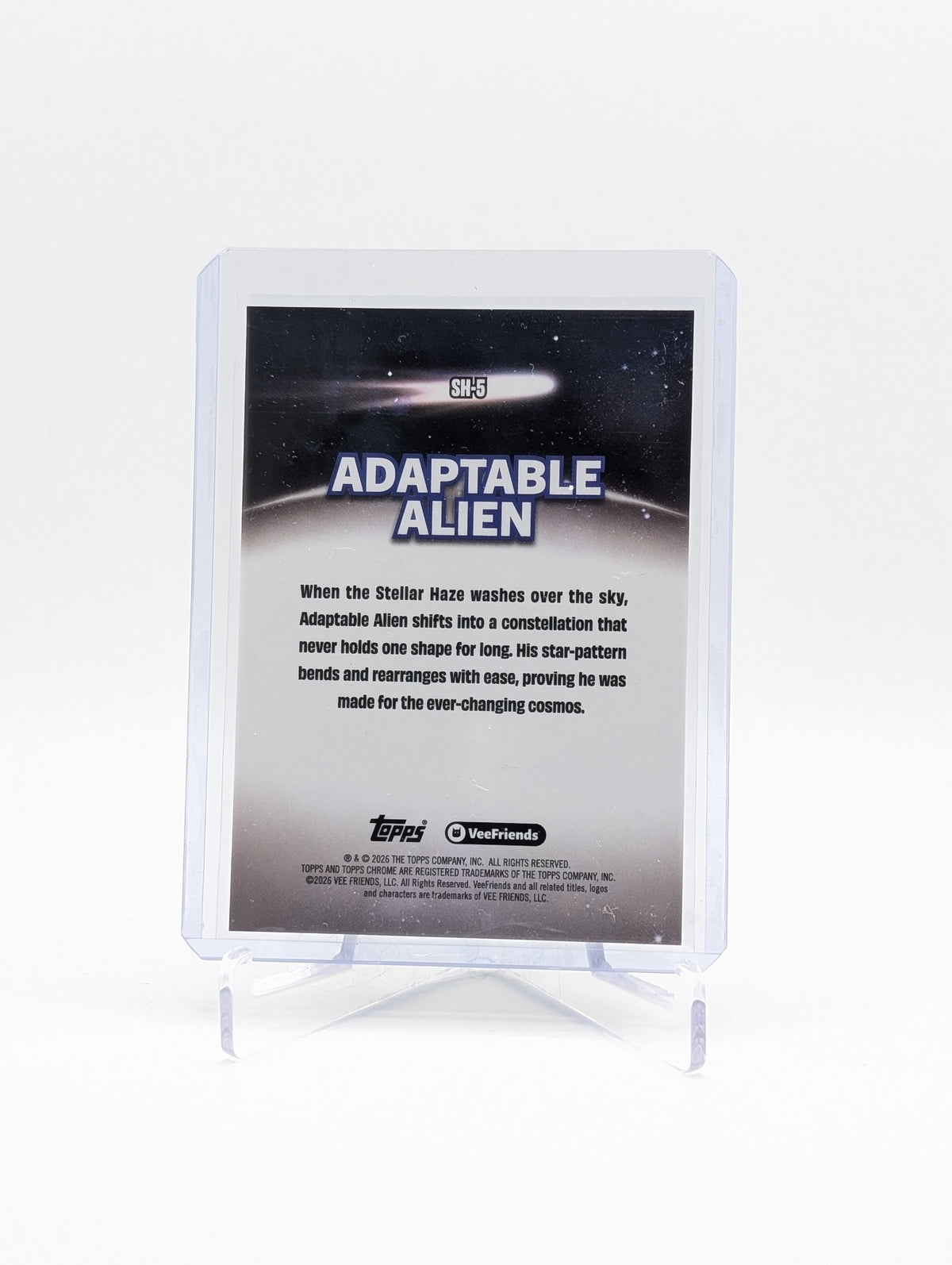 2026 Topps Chrome Veefriends Adaptable Alien STELLAR HAZE Case Hit SP