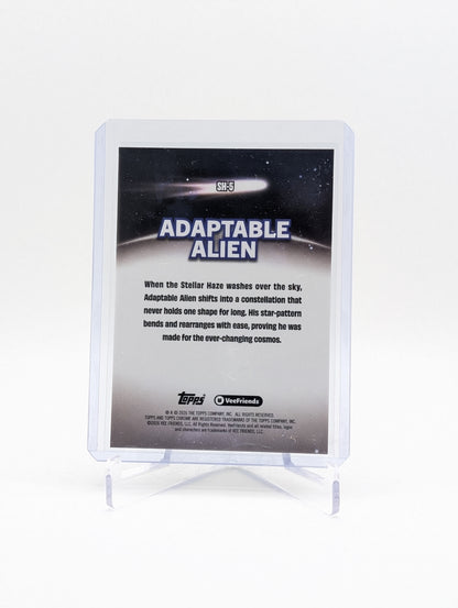 2026 Topps Chrome Veefriends Adaptable Alien STELLAR HAZE Case Hit SP