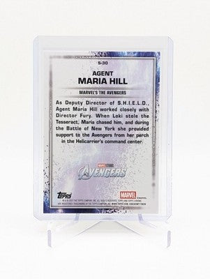 2025 Topps Marvel Studios Chrome AGENT MARIA HILL Snap Variation 47/99 BC0124