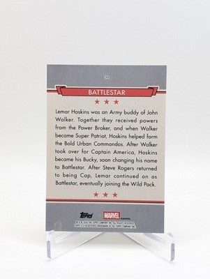 2026 Topps Marvel Brooklyn Captain America 85th Battlestar Yellow /99