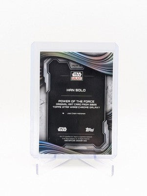 2025 Topps Star Wars Galaxy Power Of The Force Han Solo POW-8