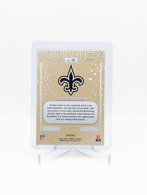 2025 Panini Donruss - Vortex Tyler Shough #18 (RC)
