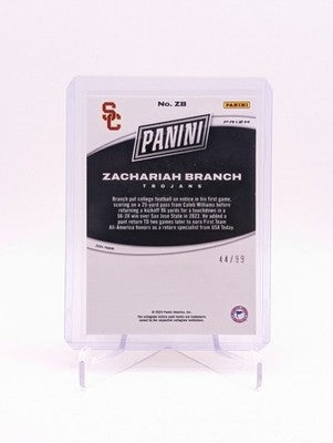 2024 Panini The National Zachariah Branch /99  Splash Of Color Trojans BC0124