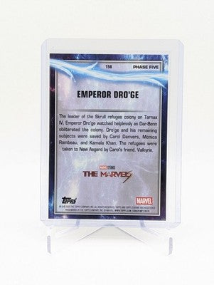 2025 Topps Marvel Studios Chrome Emperor Dro'ge LOKI REFRACTOR/75 BC0124