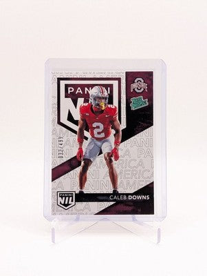 2025 Panini The National Caleb Downs #NIL3 Rated Prospect NIL /499 BC0124