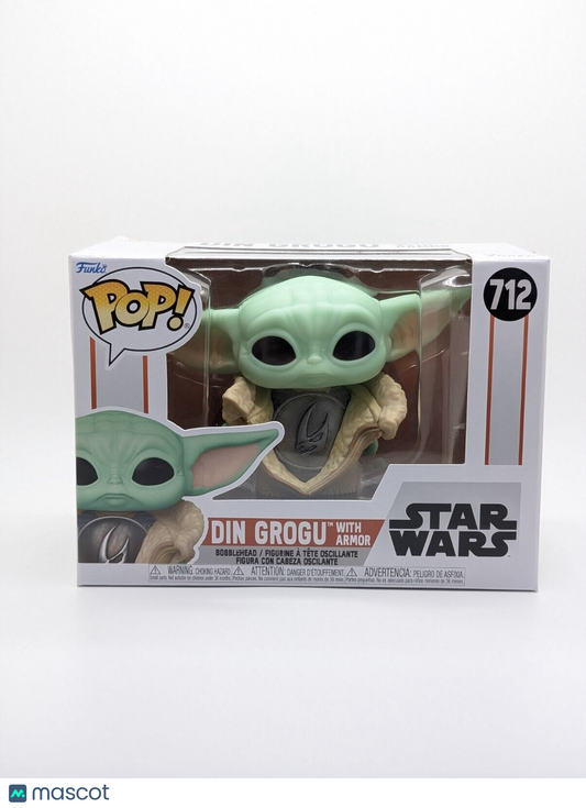 Funko POP! Star Wars The Mandalorian Din Grogu Armor Figure #712