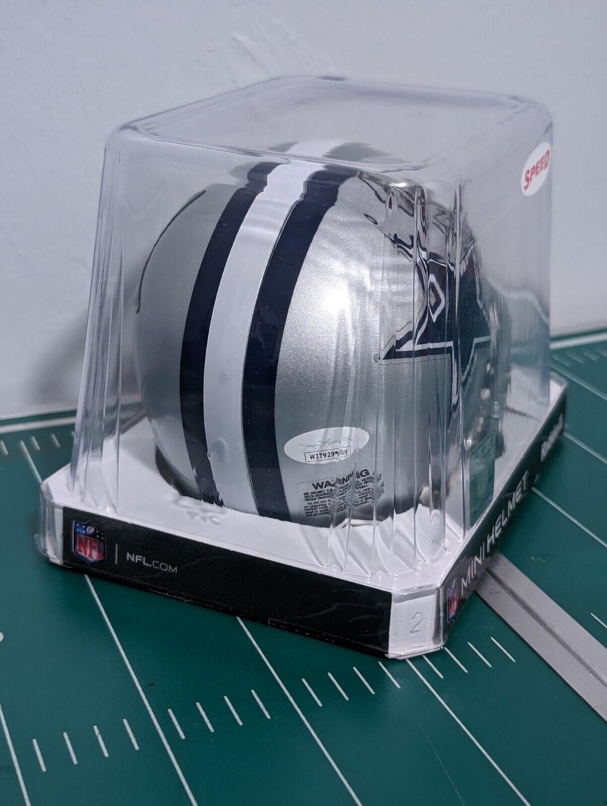 Everson Walls Autographed Dallas Cowboys Mini Helmet JSA