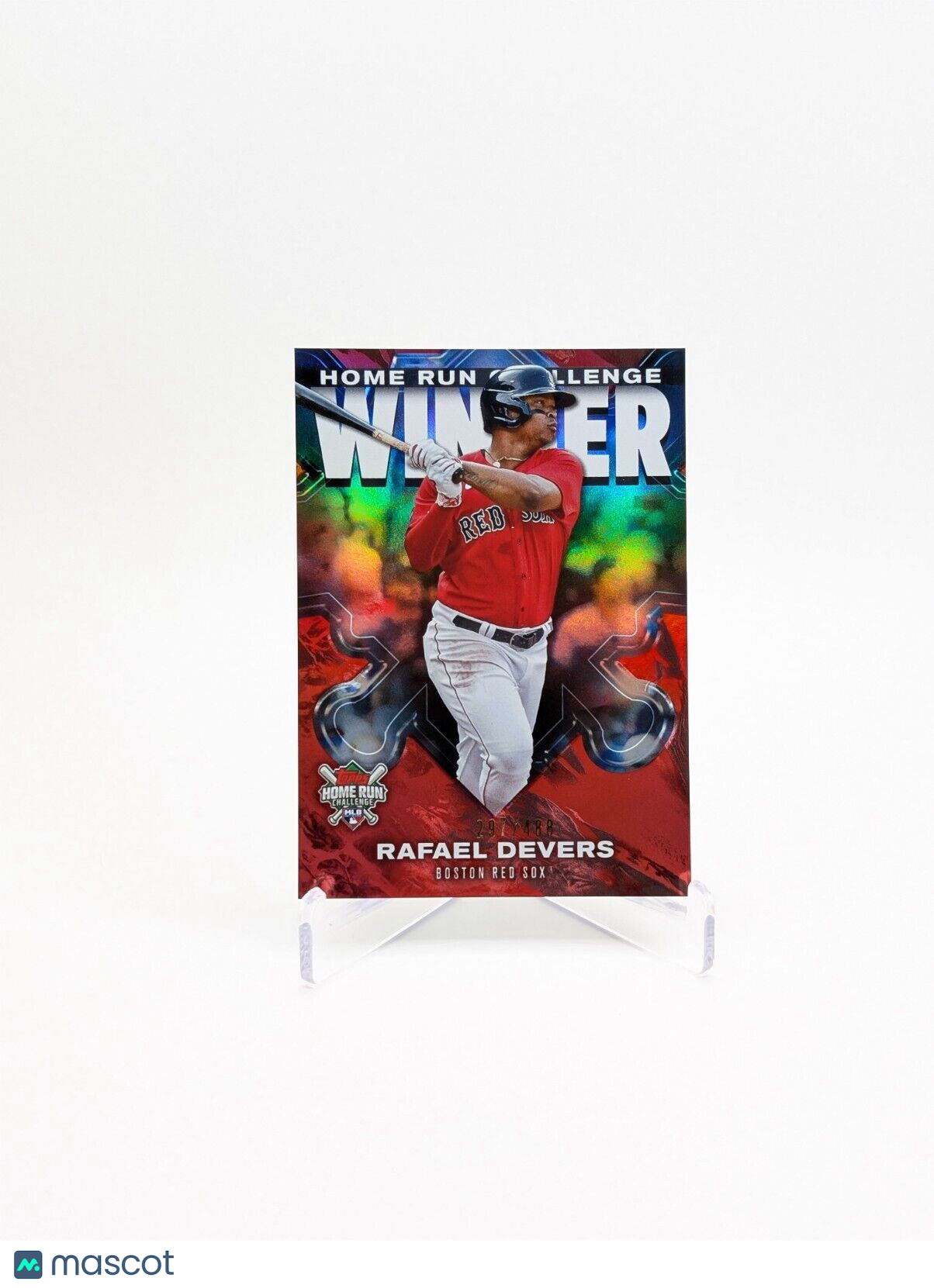 2024 Topps Home Run Challenge Winner Rafael Devers July /488 #HRCW-8 Red Sox