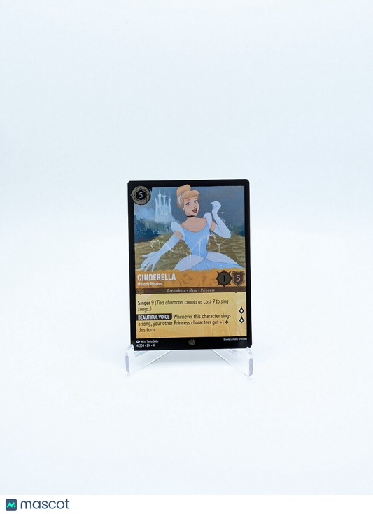 2024 Disney Lorcana EN 4 Cinderella Melody Weaver 4/204 - Legendary - Cold Foil