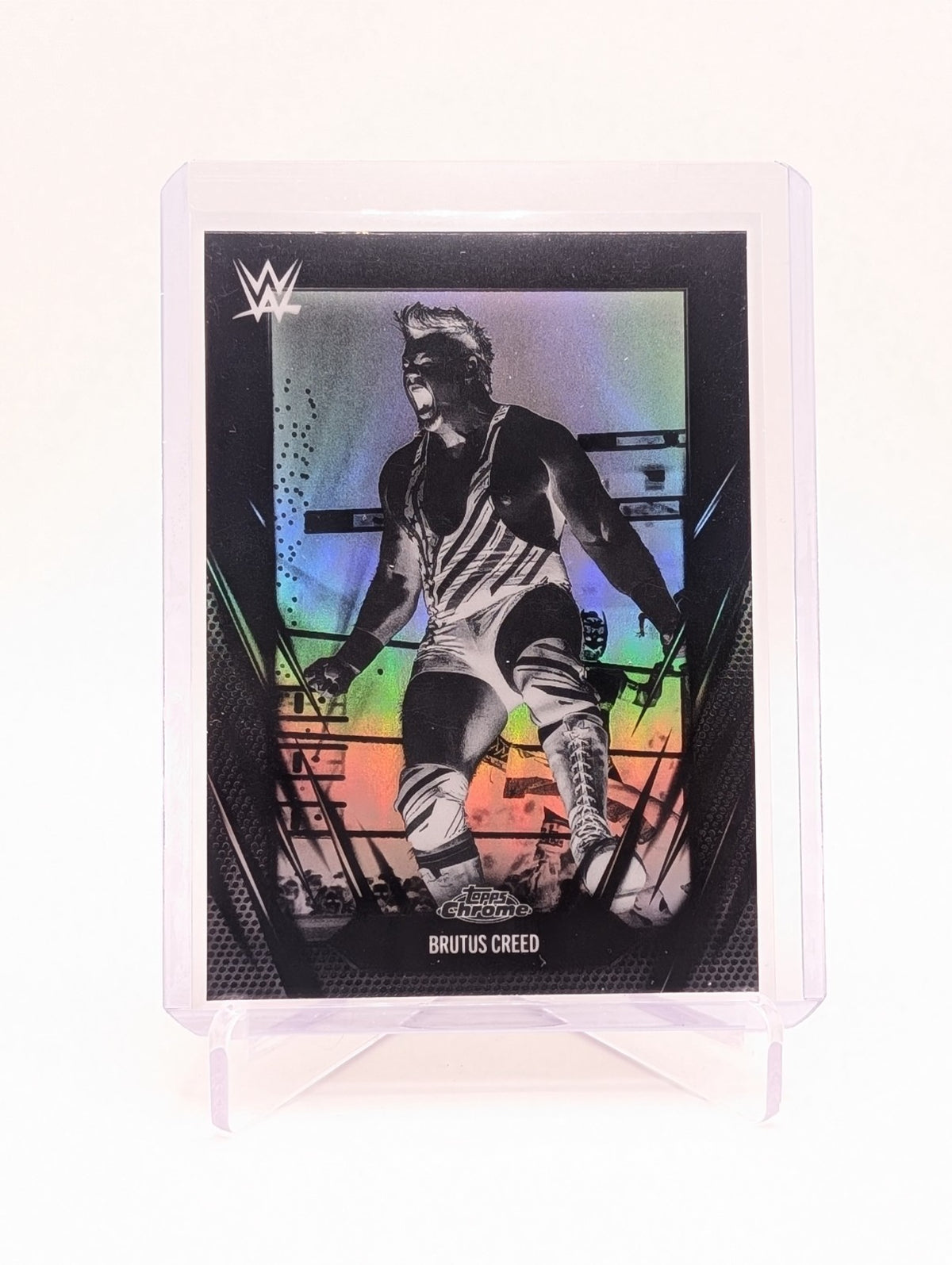 2026 Topps Chrome WWE Brutus Creed Negative Refractor #140 BC0124