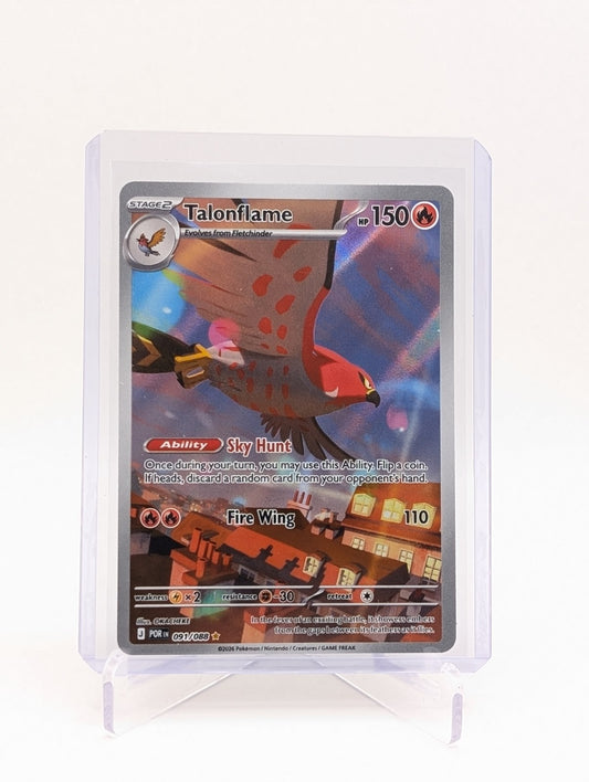 Pokemon TCG ME03: Perfect Order Talonflame Illustration Rare 091/088 BC0124