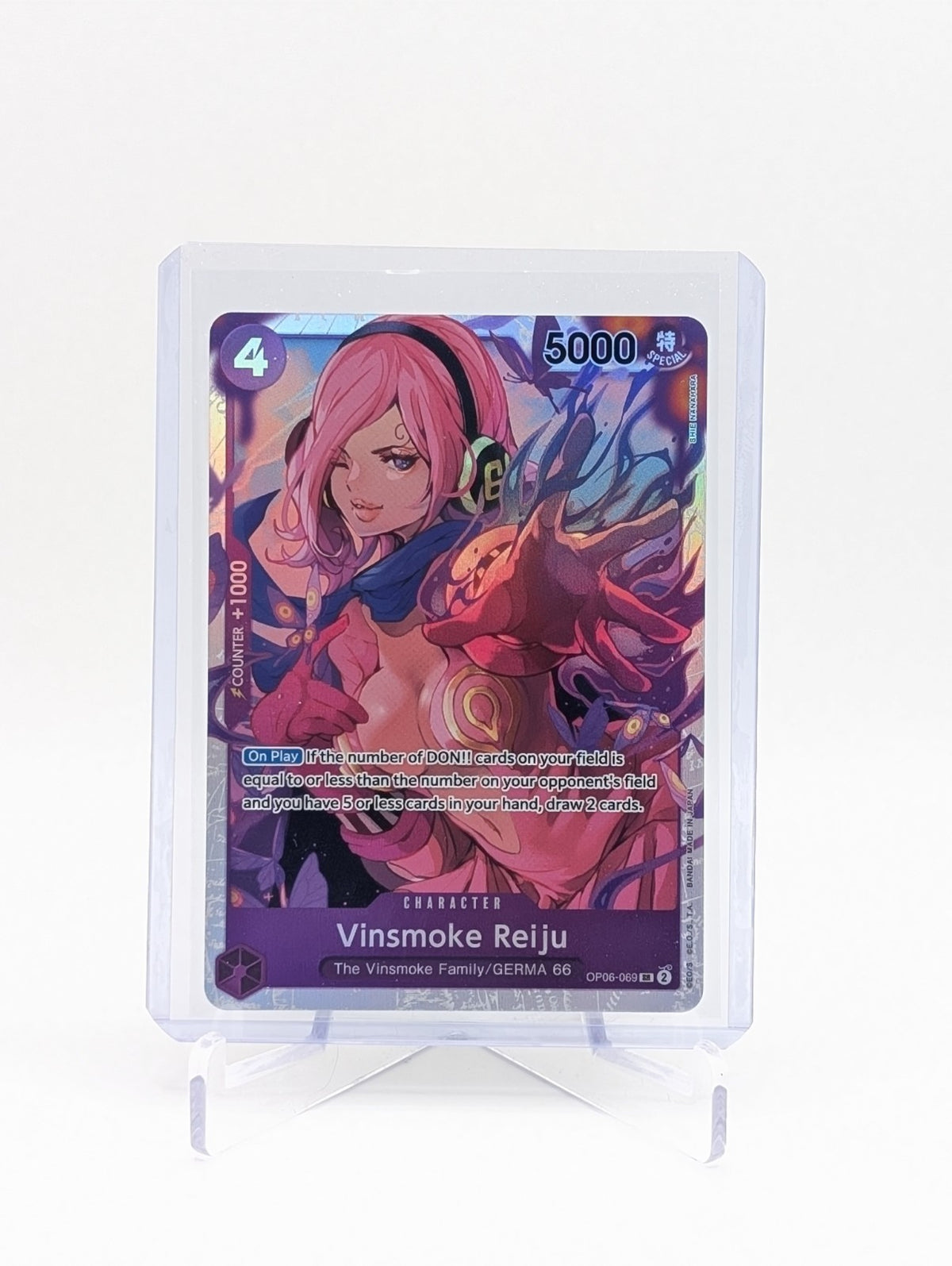 One Piece PRB-01 TCG: Vinsmoke Reiju OP06-069 SR English  BC0325