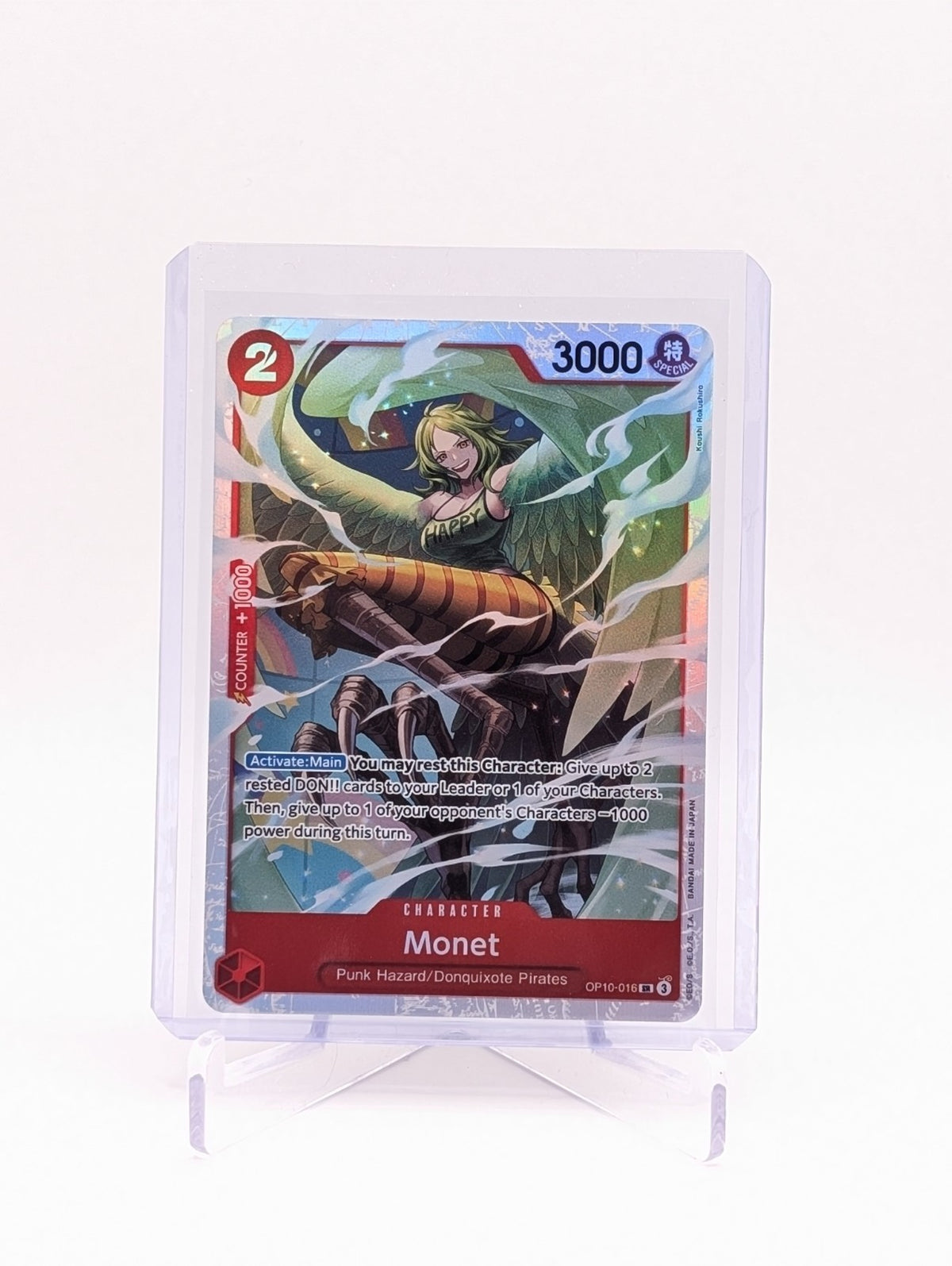 One Piece Royal Blood TCG: MONET OP10-076 Super Rare Foil BC0325