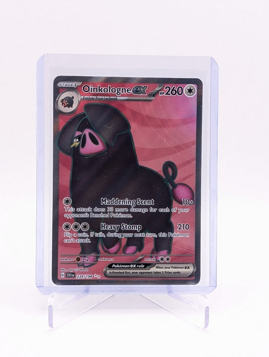Pokemon SV01: Scarlet &amp; Violet Base Set Oinkologne EX #234/198 Ultra Rare BC0325