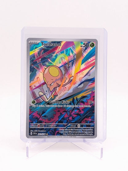 Pokemon TCG SV01: Scarlet &amp; Violet Toedscool 201/198 Illus. Rare BC0325