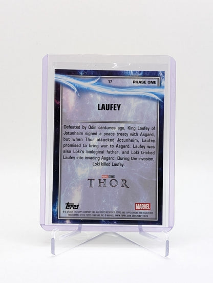 2025 Topps Chrome Marvel Studios Laufey #17 Green Refractor 79/199 BC0226