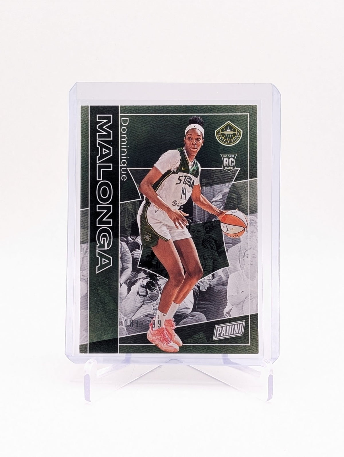 2025 Panini The National Dominique Malonga #RC2 Rookies 189/399 BC0124