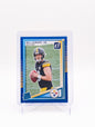 2025 Panini Donruss Will Howard Rated Rookie Blue Press Proof #309 BC0124