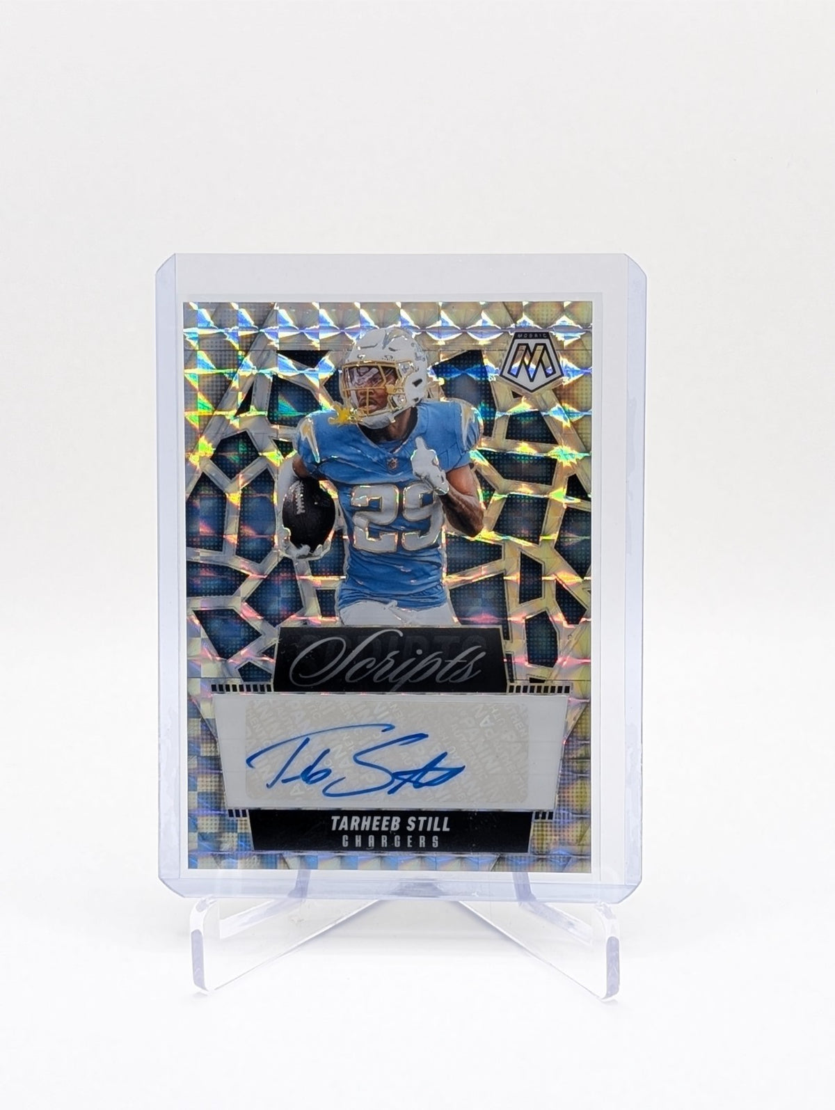 2025 Panini Mosaic Tarheeb Still Scripts Autograph Card #SCR-TSL BC0124