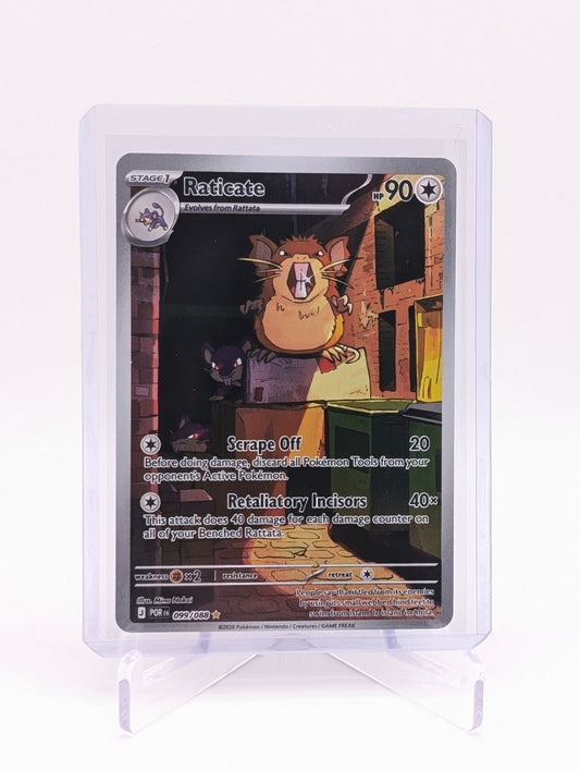 Pokemon TCG ME03: Perfect Order Raticate Illustration Rare 099/088 BC0124