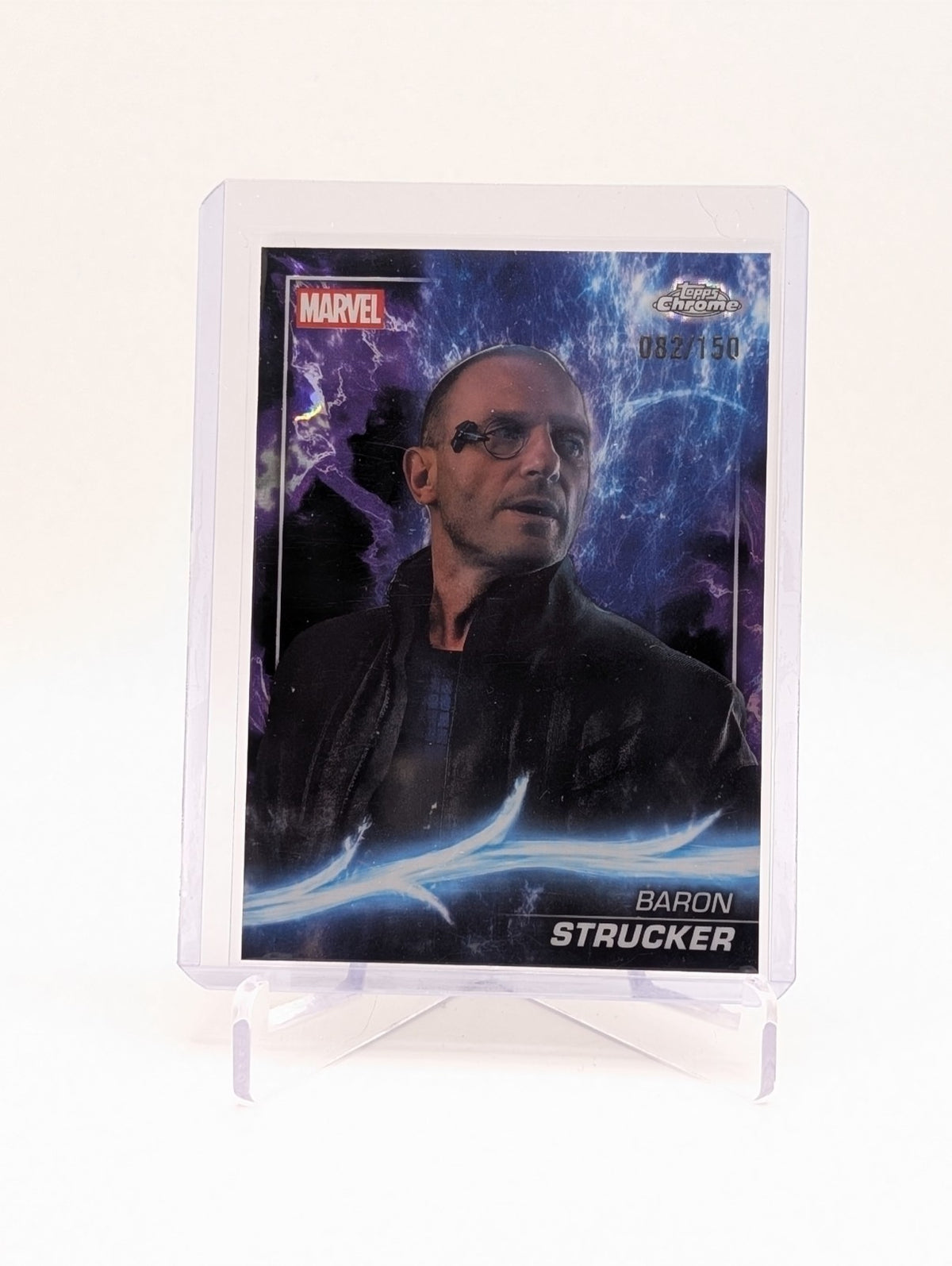 2025 Topps Chrome Marvel Studios Baron Strucker #56 Agatha Lava 82/150 BC0124