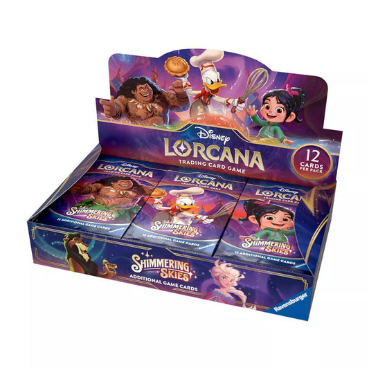 Disney Lorcana Trading Card Game: Shimmering Skies Booster Box