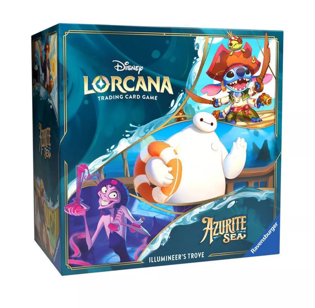 Disney Lorcana Trading Card Game: Azurite Sea Illumineer's Trove