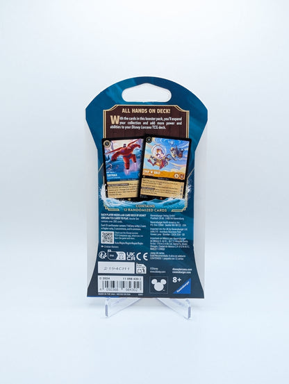 Disney Lorcana Chapter 6: Azurite Sea Sealed Blister Pack