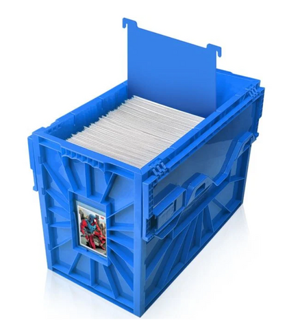 BCW Short Comic Book Bin - Blue