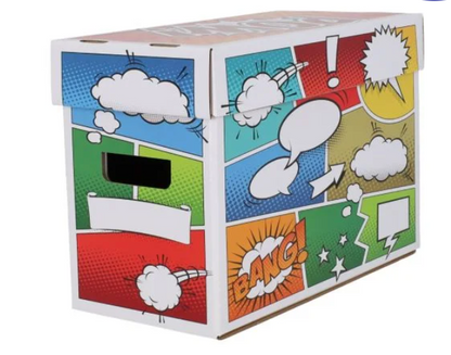 BCW Short Comic Storage Box - Art - Pow