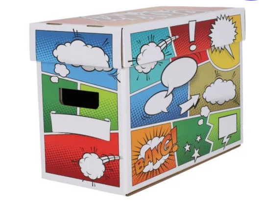 BCW Short Comic Storage Box - Art - Pow