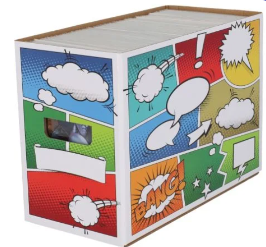 BCW Short Comic Storage Box - Art - Pow
