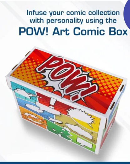 BCW Short Comic Storage Box - Art - Pow