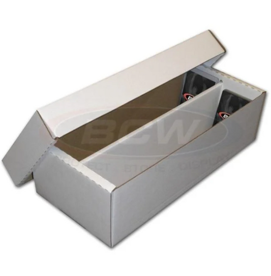 BCW SHOE STORAGE BOX (1,600 CT.) - WHITE