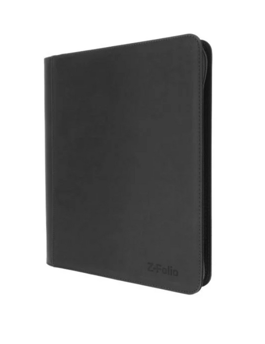 BCW Z-Folio 9-Pocket LX Album - Toploaders - Black