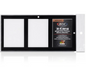 BCW Magnetic 3-Carder Holder - 35pt Black Border