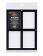 BCW Magnetic 4-Carder Holder - 35pt Black Border